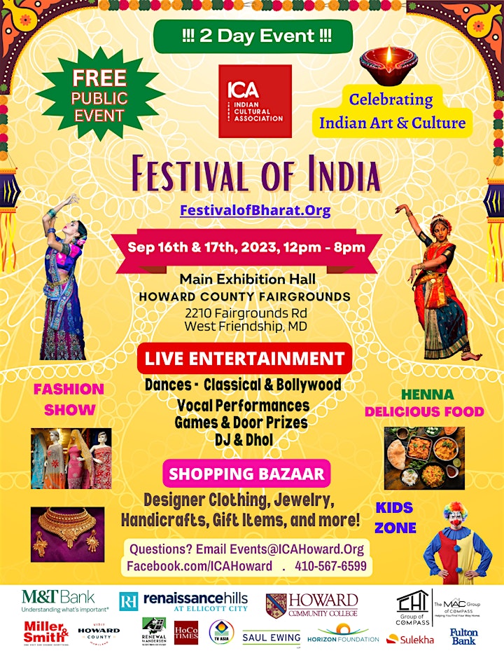 FESTIVAL OF INDIA - DIWALI MELA 2023