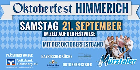 Hauptbild für 2.Oktoberfest auf der Himmericher Festwiesn