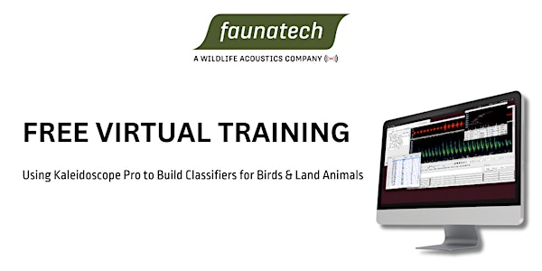 Using Kaleidoscope Pro to Build Classifiers for Birds & Land Animals