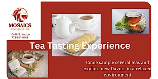 Imagem principal de Tea Tasting Experience at Mosaics Boutique & Tea