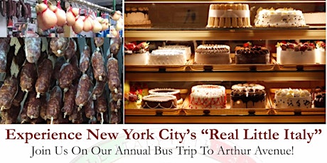 Christmas In Little Italy: Arthur Avenue Bus Trip primary image