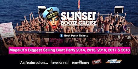 Sunset Booze Cruise Magaluf VIP Group Discount Saturday 4th May   primary image