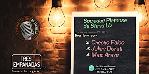 Imagen principal de Sociedad Platense de Stand Up (show standup La Plata)
