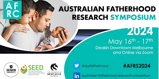 Imagem principal do evento Australian Fatherhood Research Symposium 2024