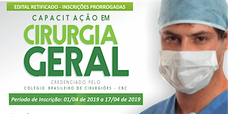 Imagem principal do evento Capacitação em Cirurgia Geral - Vaga Remanescente