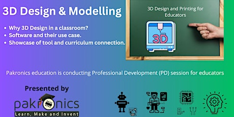 3D Design & Modelling for classroom primary image