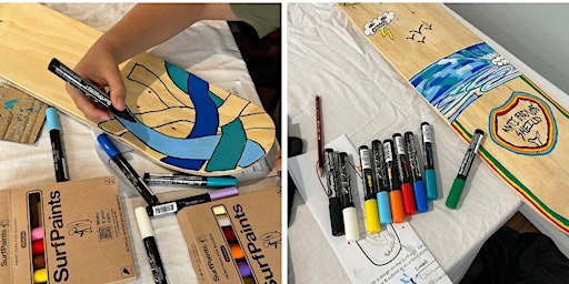 Immagine principale di FREE Paint a Skateboard school holiday workshop, for 12-24year old. 1pm 
