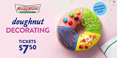 Imagem principal do evento School Holiday Doughnut Decorating @ Krispy Kreme (West Croydon)