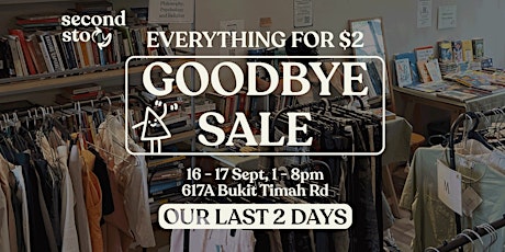Second Story @ Bukit Timah: Goodbye Sale primary image