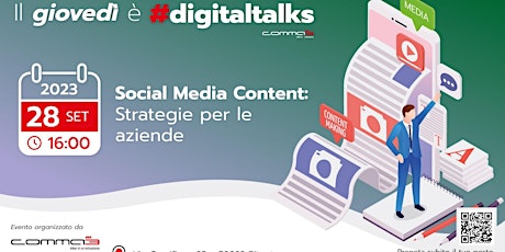 Primaire afbeelding van Social Media Content: Strategie per le aziende