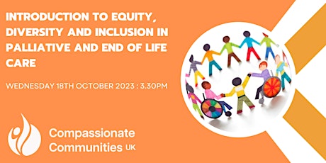 Imagen principal de Introduction to Equity, Diversity & Inclusion in Palliative & End Life Care