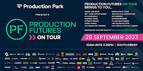 Image principale de Production Futures ON TOUR - Production Park 28 September 2023 - FREE EVENT