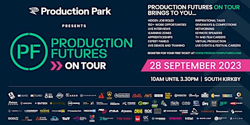 Imagen principal de Production Futures ON TOUR - Production Park 28 September 2023 - FREE EVENT
