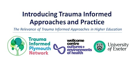 Hauptbild für Introducing Trauma Informed Approaches and Practice (online)