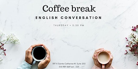 Coffee Break: English Conversation Class primary image