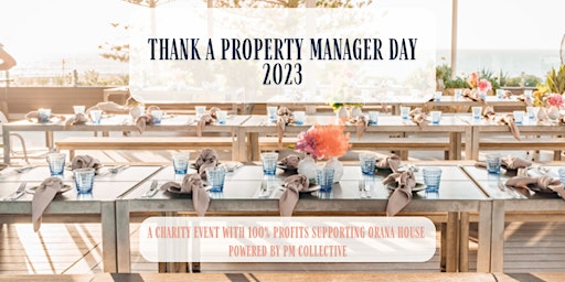 Thank a Property Manager Day 2023 Charity Event primary image