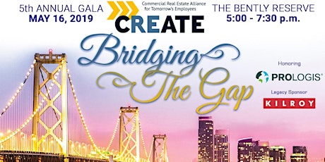 5th Annual CREATE Gala, honoring Prologis primary image