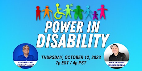 Power In Disability: Empowerment Through Confidence, Health, and Success primary image