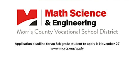 Primaire afbeelding van Academy for Math, Science & Engineering Info Session @ Morris Hills HS