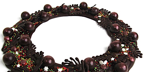 Imagem principal de Chocolate Wreath Making workshop - a Christmas wreath with a difference