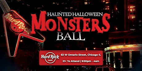 Haunted Halloween Monsters Ball 2024 at Hard Rock Cafe