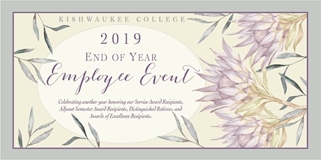 Kishwaukee College 2019 End of Year Employee Event primary image