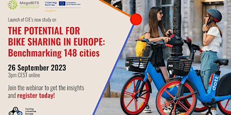 Primaire afbeelding van CIE Mobility Afternoons Series: Benchmarking Bike Share in 148 Cities
