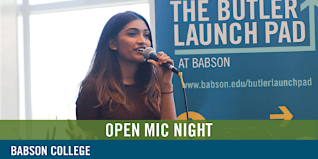 Babson's Open Mic Pitch Night primary image