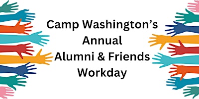 Camp Washington's Annual Alumni & Friends Work Day! primary image