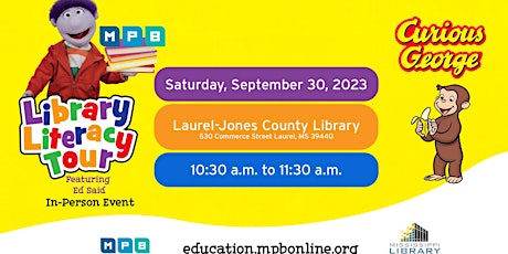 Immagine principale di MPB Library Literacy Tour, September 30th, 2023 