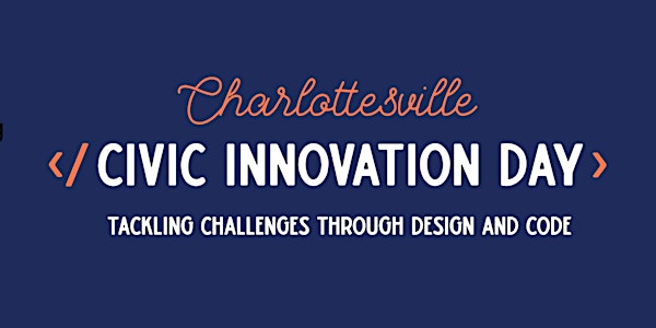 Charlottesville Civic Innovation Day - 2019