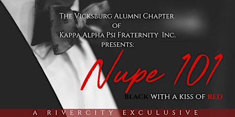 Nupe 101: Black with a Kiss of Red (Charter Day Mixer)  primary image