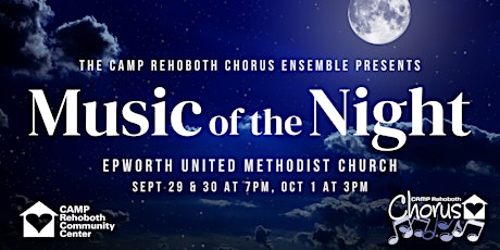 CAMP Rehoboth Chorus Ensemble - Music of the Night primary image