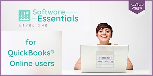 Essentials Level 1 for QuickBooks Online  Users - Monday + Wednesday primary image