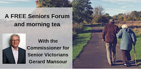 Older Wiser Know Your Rights - a free Seniors forum and morning tea  primary image
