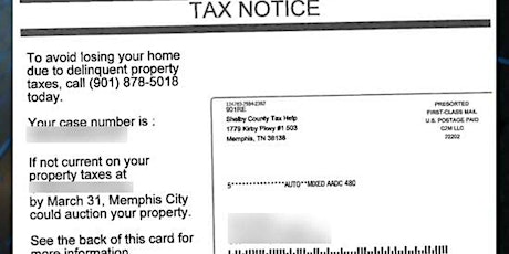 City of Memphis Property Tax Relief Preparation primary image