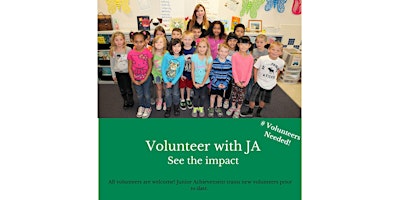 Image principale de Volunteer at Robert Lunt Elementary School JA in a Day