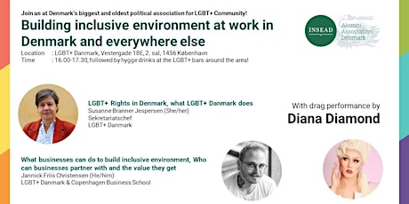 Primaire afbeelding van CANCELLED: Building an inclusive environment at work in Denmark