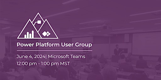 Power Platform User Group Meeting | June  primärbild
