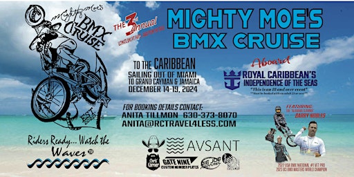 Imagem principal do evento Mighty Moe's BMX Cruise 2024