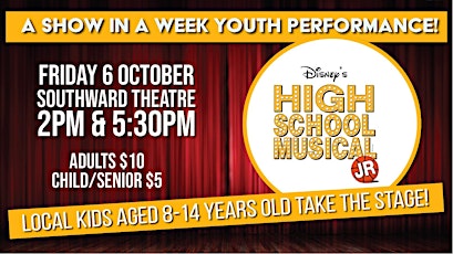 Primaire afbeelding van On Track Events production of Disney High School Musical Jr