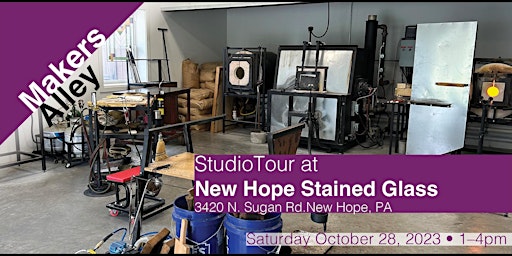 October 28:  Studio Tour of New Hope Stained Glass primary image