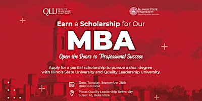 Exclusive academic scholarships for Illinois State University and QLU