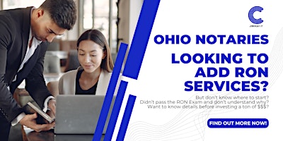 Primaire afbeelding van Notaries are you a RON Business in Ohio, and want to know more?