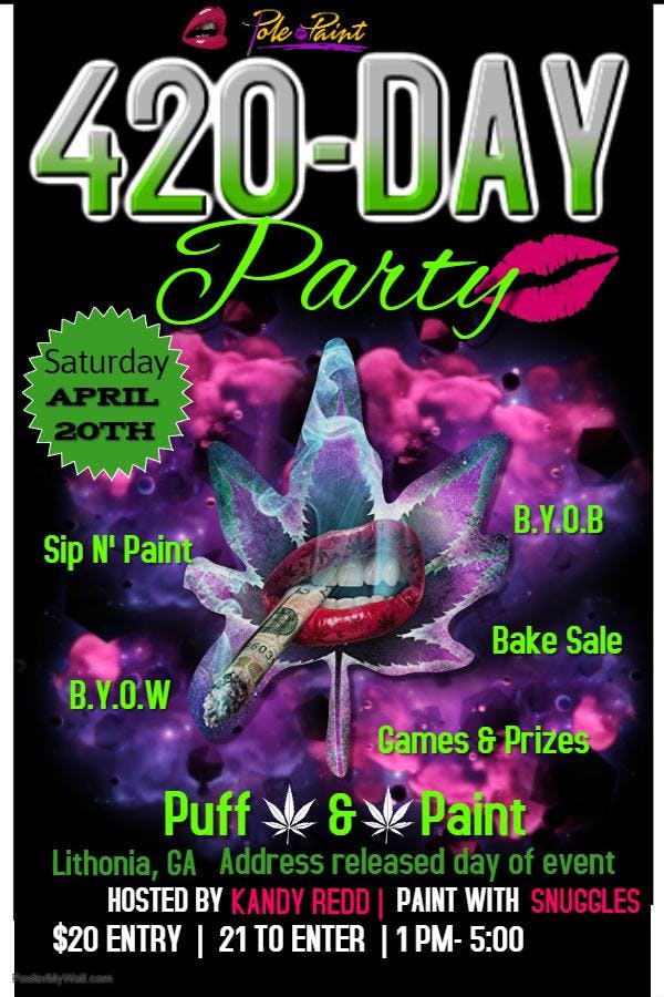 420 Day Party (Puff & Paint)