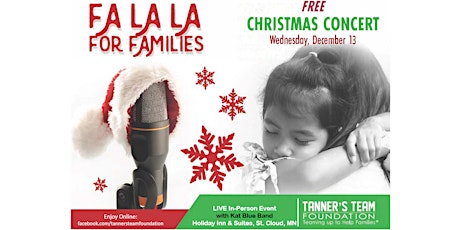 Fa La La For Families Christmas Concert 2023 primary image