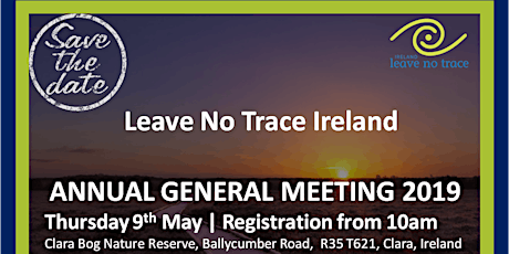 Leave No Trace Ireland AGM 2019 primary image