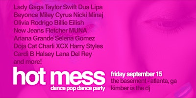 Hot Mess – dance pop party