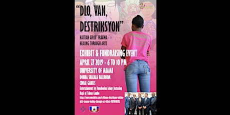 "DLO,VAN, Destriksyon Haitian Girls" Trauma Healing Through Art primary image