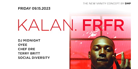 Immagine principale di NV / New Vanity Fridays ft. Kalan Frfr 